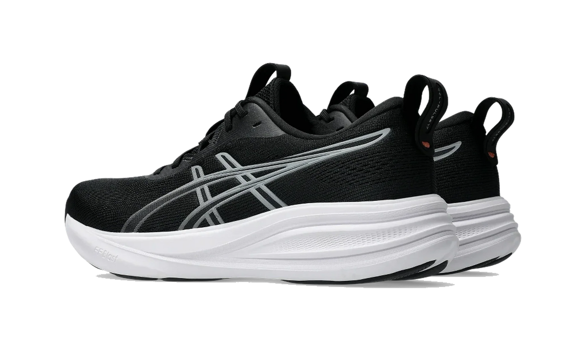 Overkicks - ASICS Gel-Pulse 17 Black Gravel (Womens) (1012B930-001) - par completo