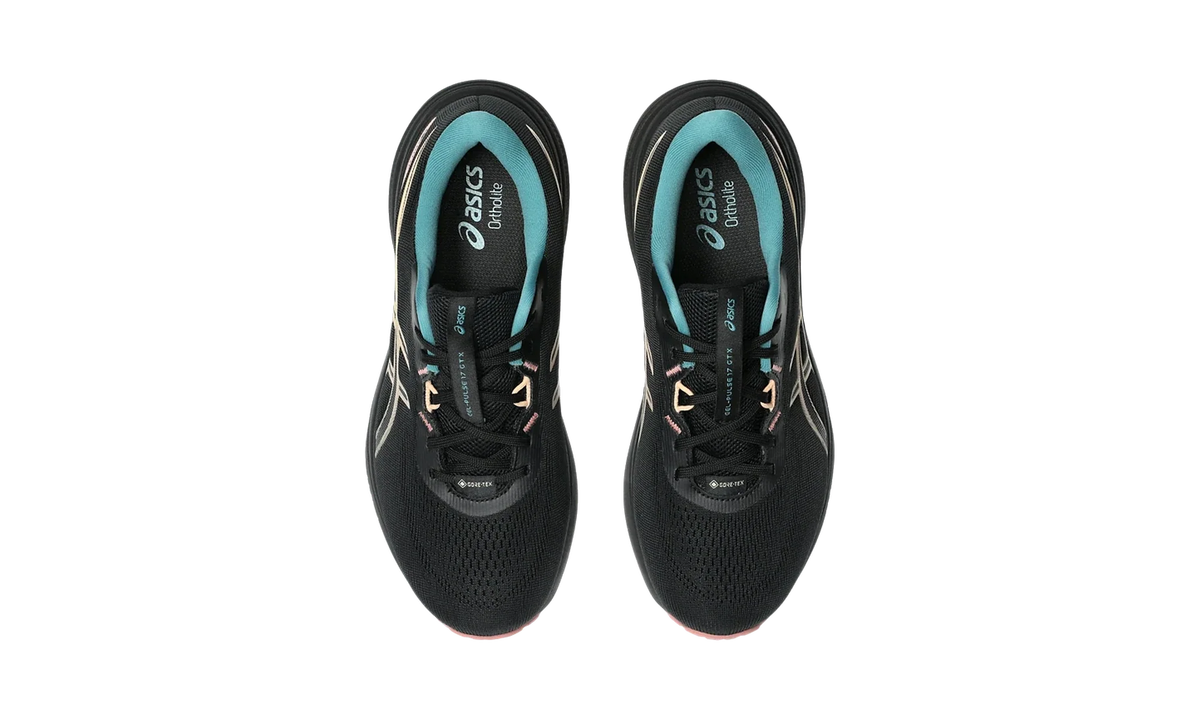 Overkicks - ASICS Gel-Pulse 17 Gore-Tex Black Apricot Crush (Womens) (1012B926-001) - detalle suela