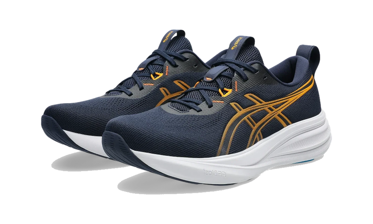 Overkicks - ASICS Gel-Pulse 17 Midnight Yamabuki (1011C153-400) - vista trasera