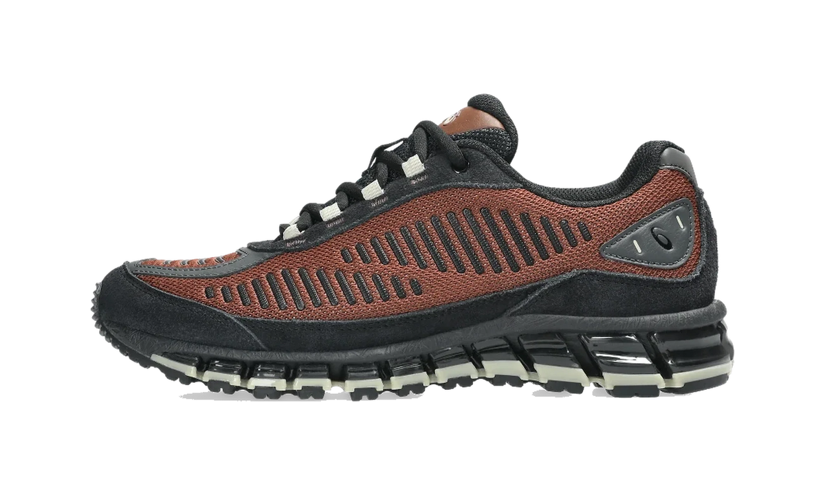 Overkicks - ASICS Gel-Quantum 360 I Amp Reddish Brown Black (1203A731-201) - vista lateral