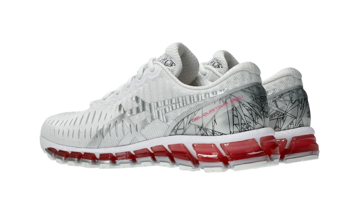 Overkicks - ASICS Gel-Quantum 360 I White Diva Pink (1203A750-100) - par completo