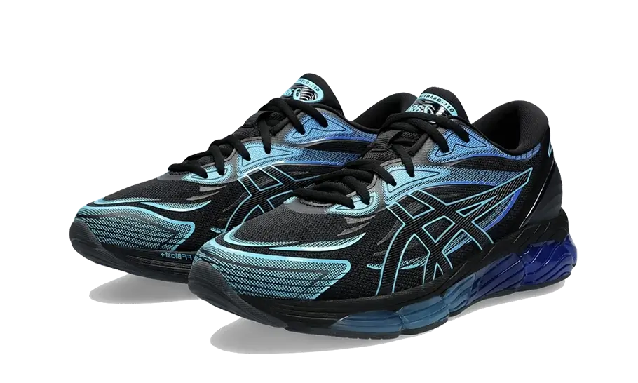 Overkicks - ASICS Gel-Quantum 360 VIII Ocean Pack Black Aquarium (1203A305-003) - vista trasera