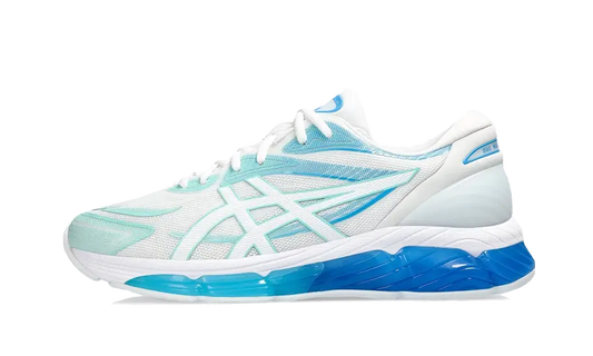 Overkicks - ASICS Gel-Quantum 360 VIII White Azul Blue (1203A305-102) - vista lateral