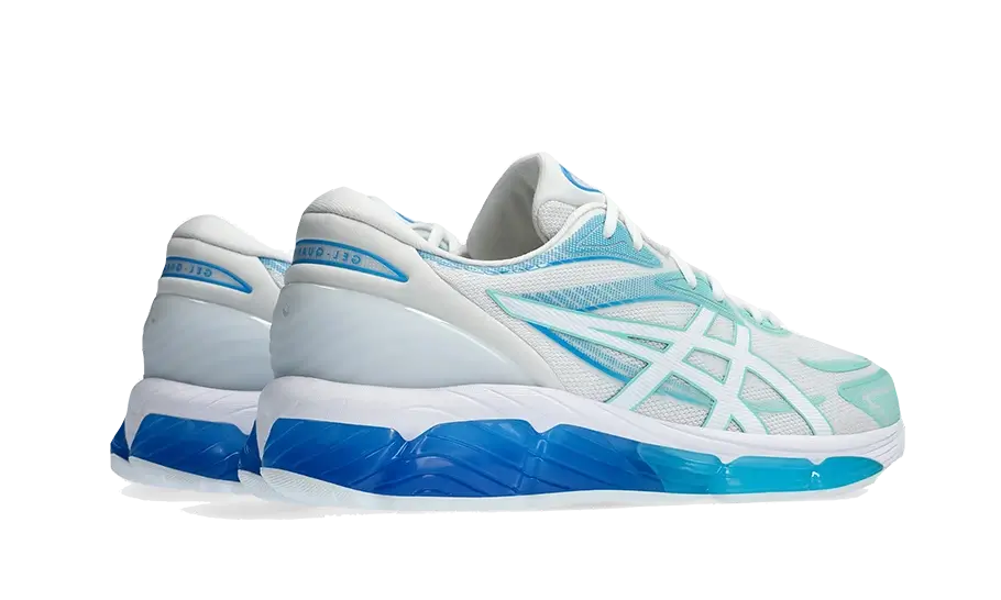 Overkicks - ASICS Gel-Quantum 360 VIII White Azul Blue (1203A305-102) - par completo