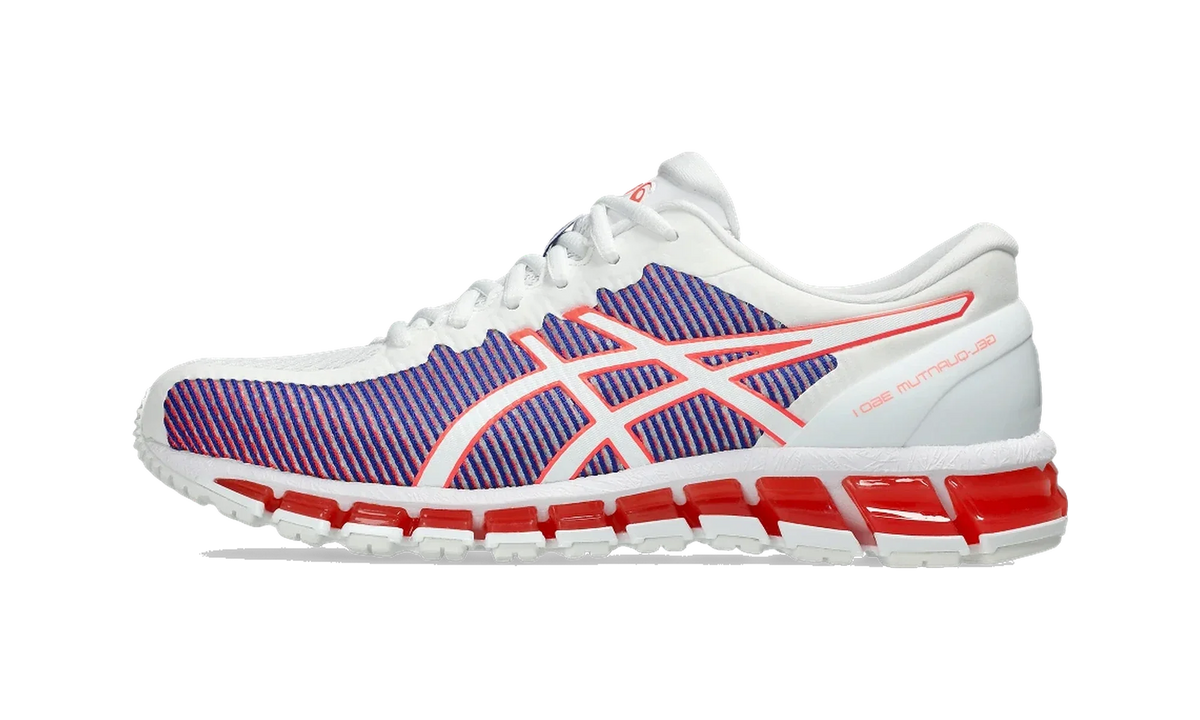 Overkicks - ASICS Gel-Quantum 360 White Blazing Coral (1203A893-100) - vista lateral
