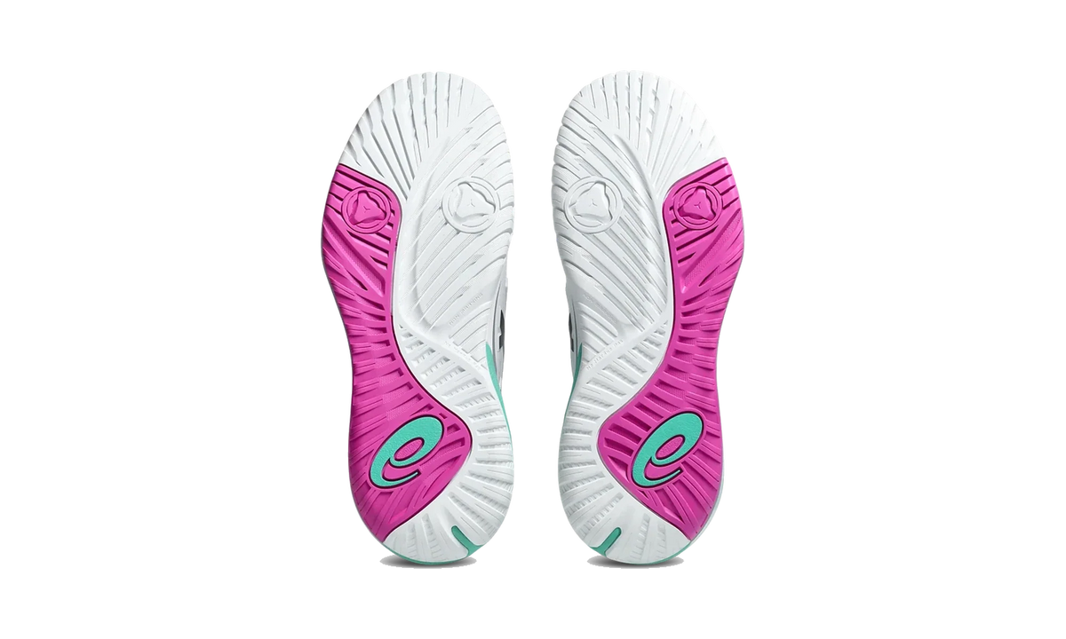 Overkicks - ASICS Gel-Resolution X White Aurora Green (1041A481-103) - vista superior