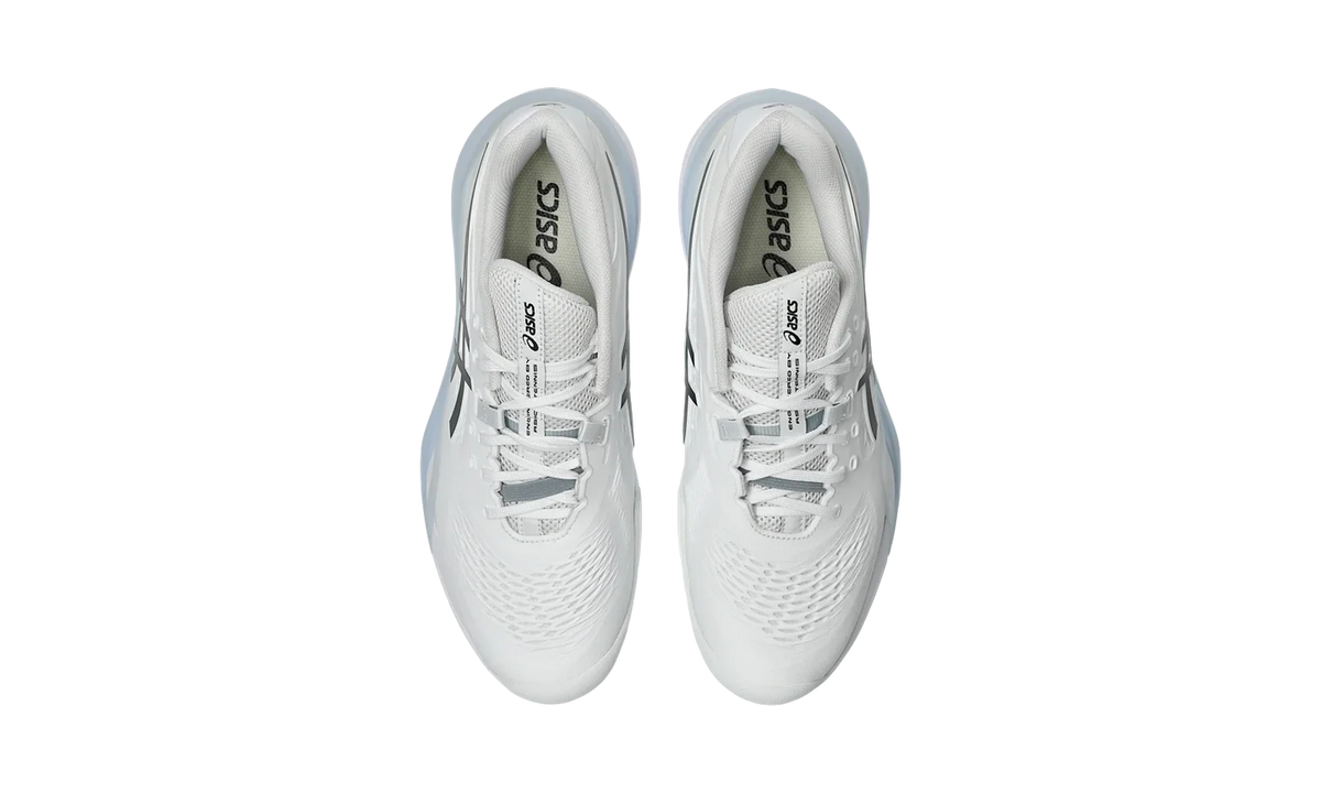 Overkicks - ASICS Gel-Resolution X White Black (1041A481-100) - detalle suela