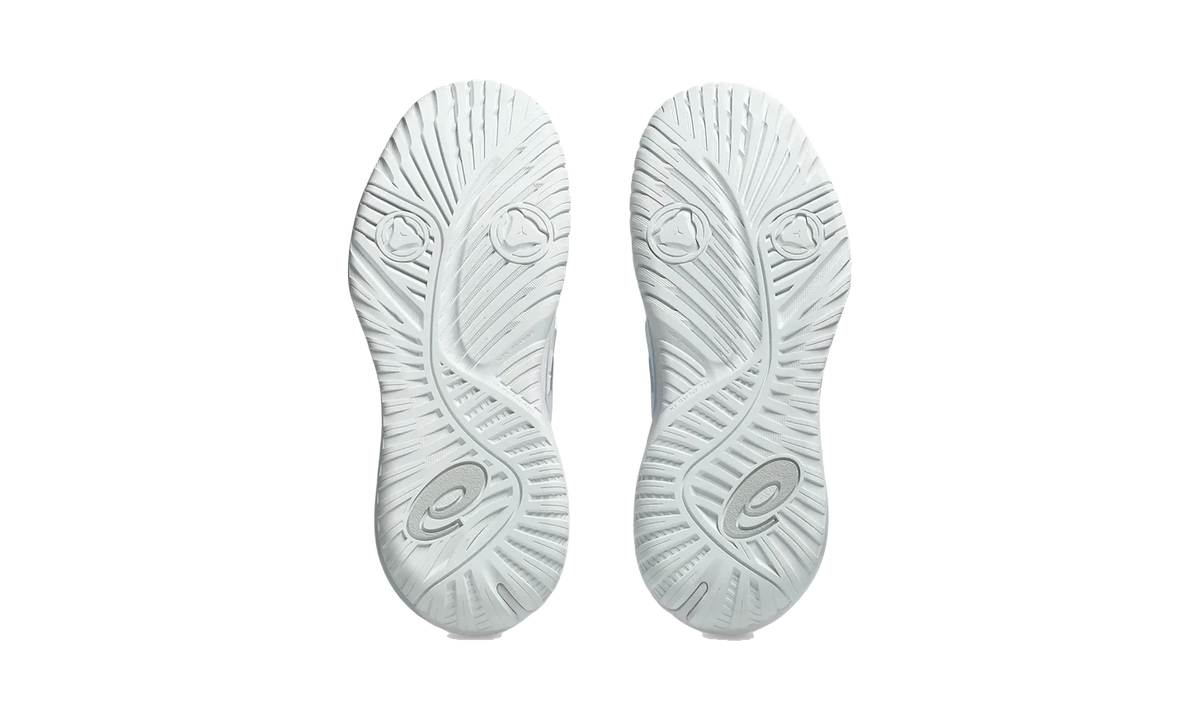 Overkicks - ASICS Gel-Resolution X White Pure Silver (Womens) (1042A279-100) - vista superior