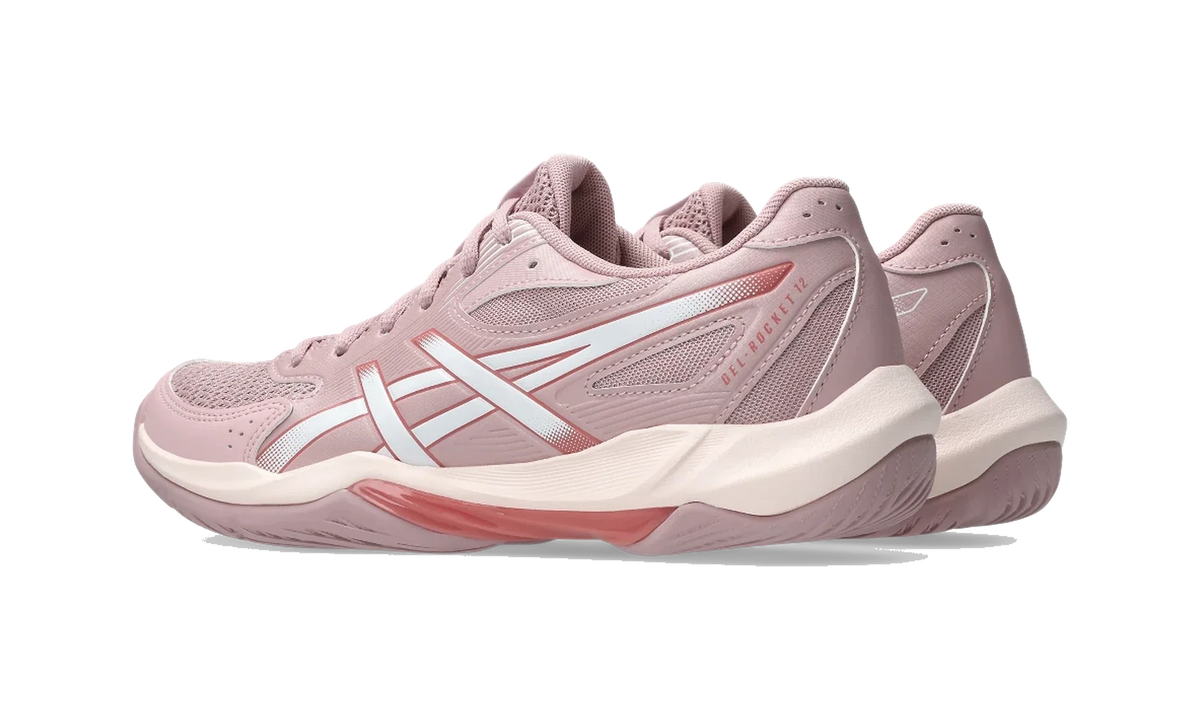 Overkicks - ASICS Gel-Rocket 12 Morganite White (Womens) (1072A119-700) - par completo