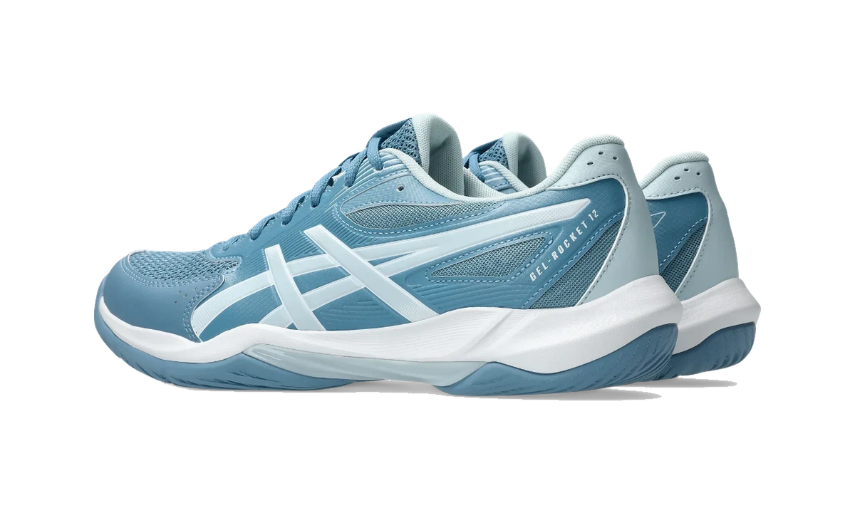Overkicks - ASICS Gel-Rocket 12 Saba Blue Cool Grey (1071A116-401) - par completo