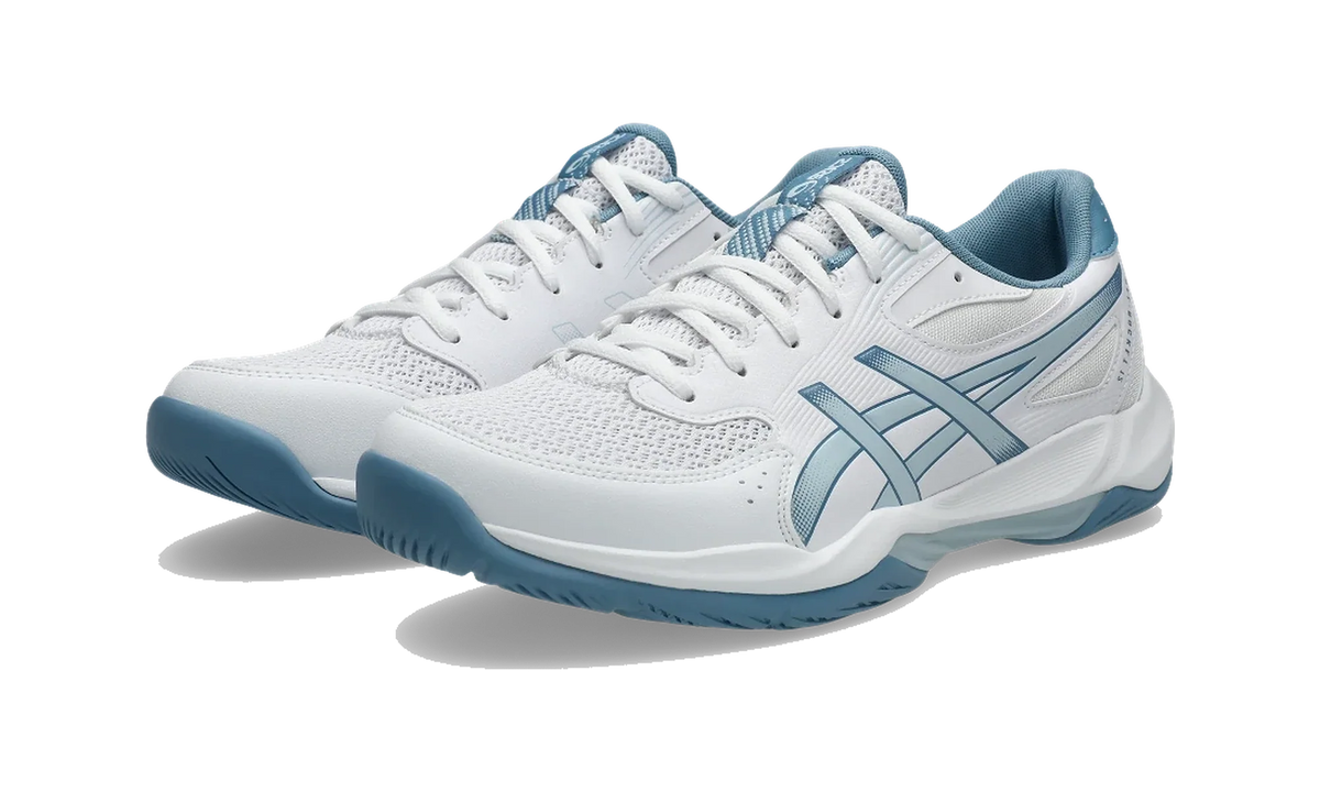 Overkicks - ASICS Gel-Rocket 12 White Cool Grey (1071A116-103) - vista trasera