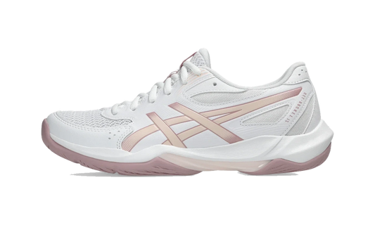 Overkicks - ASICS Gel-Rocket 12 White Pearl Pink (Womens) (1072A119-103) - vista lateral