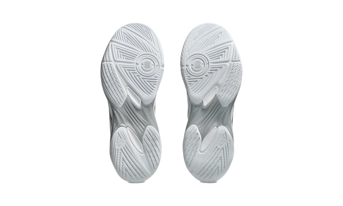 Overkicks - ASICS Gel-Rocket 12 White Pure Silver (Womens) (1072A119-101) - vista superior