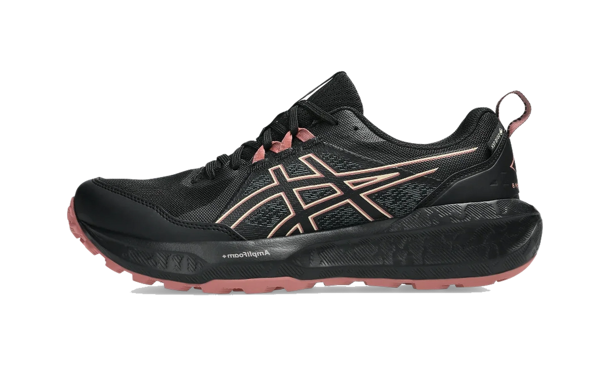 Overkicks - ASICS Gel-Sonoma 8 Gore-Tex Black Apricot Crush (Womens) (1012B770-004) - vista lateral