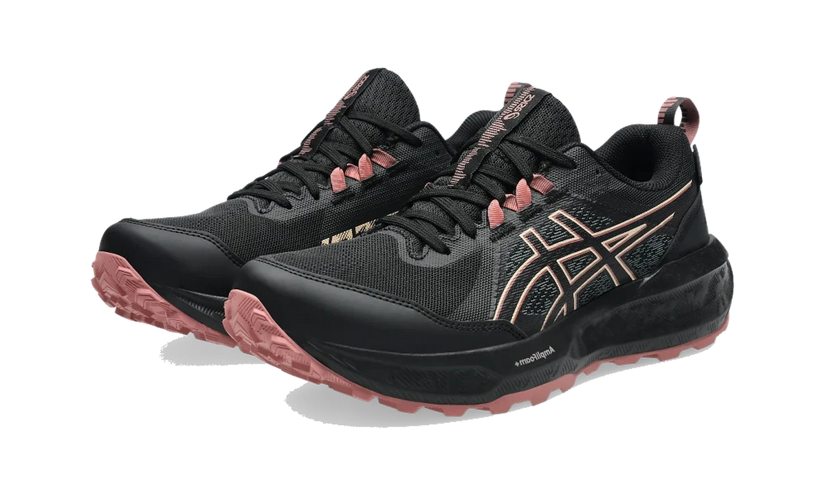 Overkicks - ASICS Gel-Sonoma 8 Gore-Tex Black Apricot Crush (Womens) (1012B770-004) - vista trasera
