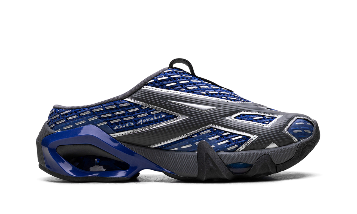 Overkicks - ASICS Gel-Styrax Kiko Kostadinov Blue Pure Silver (1203A500-400) - detalle talon