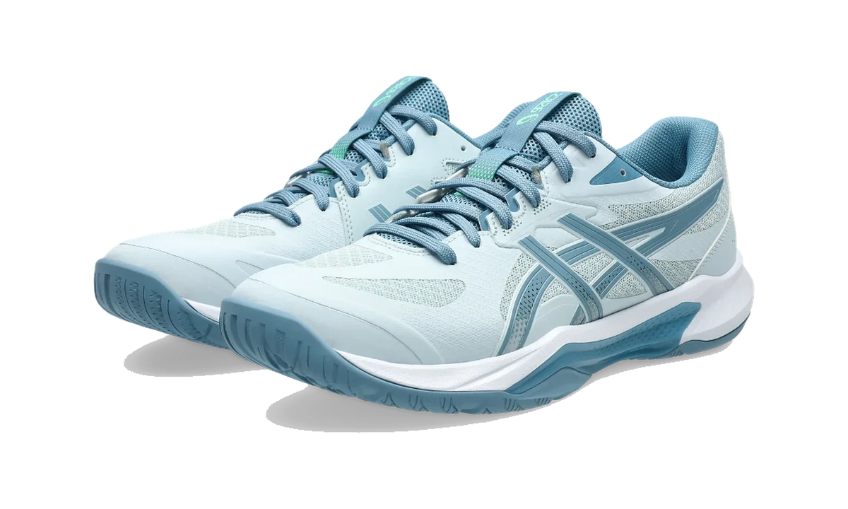 Overkicks - ASICS Gel-Tactic 13 Cool Grey Saba Blue (1071A114-020) - vista trasera