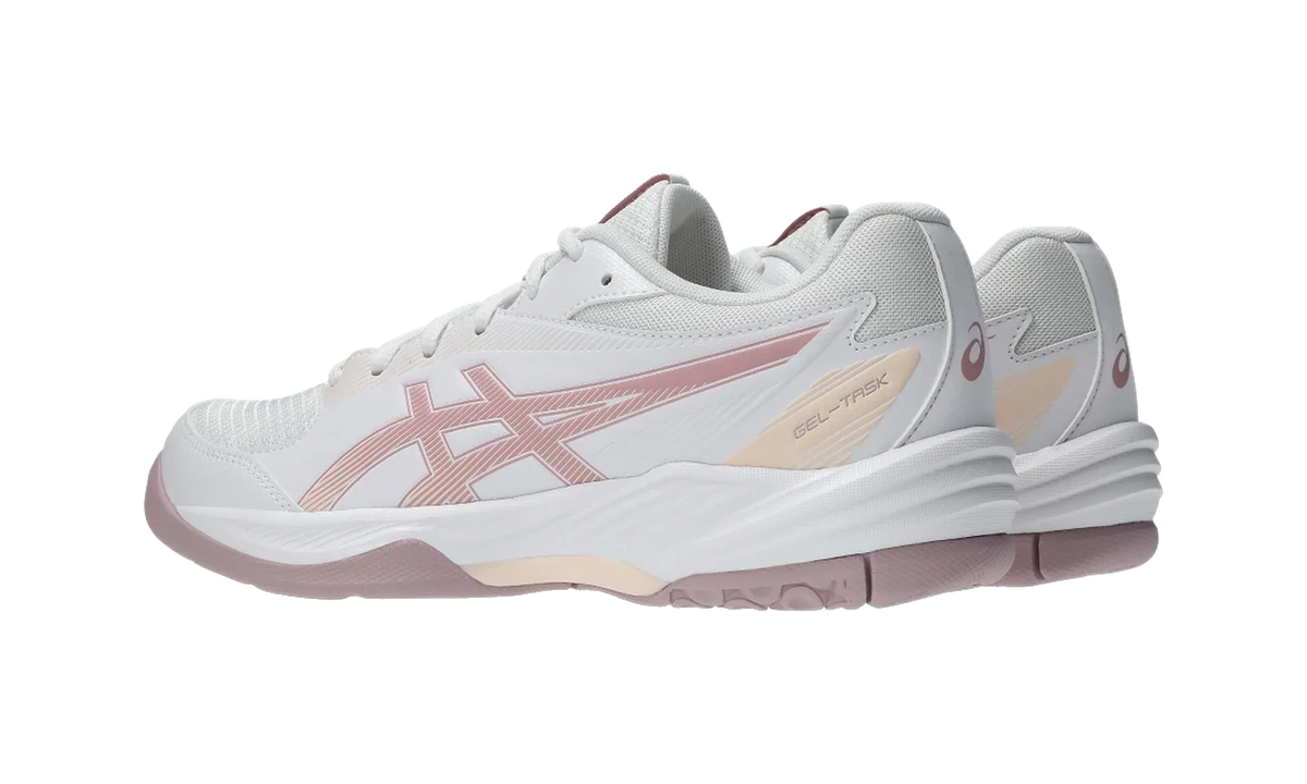 Overkicks - ASICS Gel-Task 4 White Morganite (Womens) (1072A106-105) - par completo