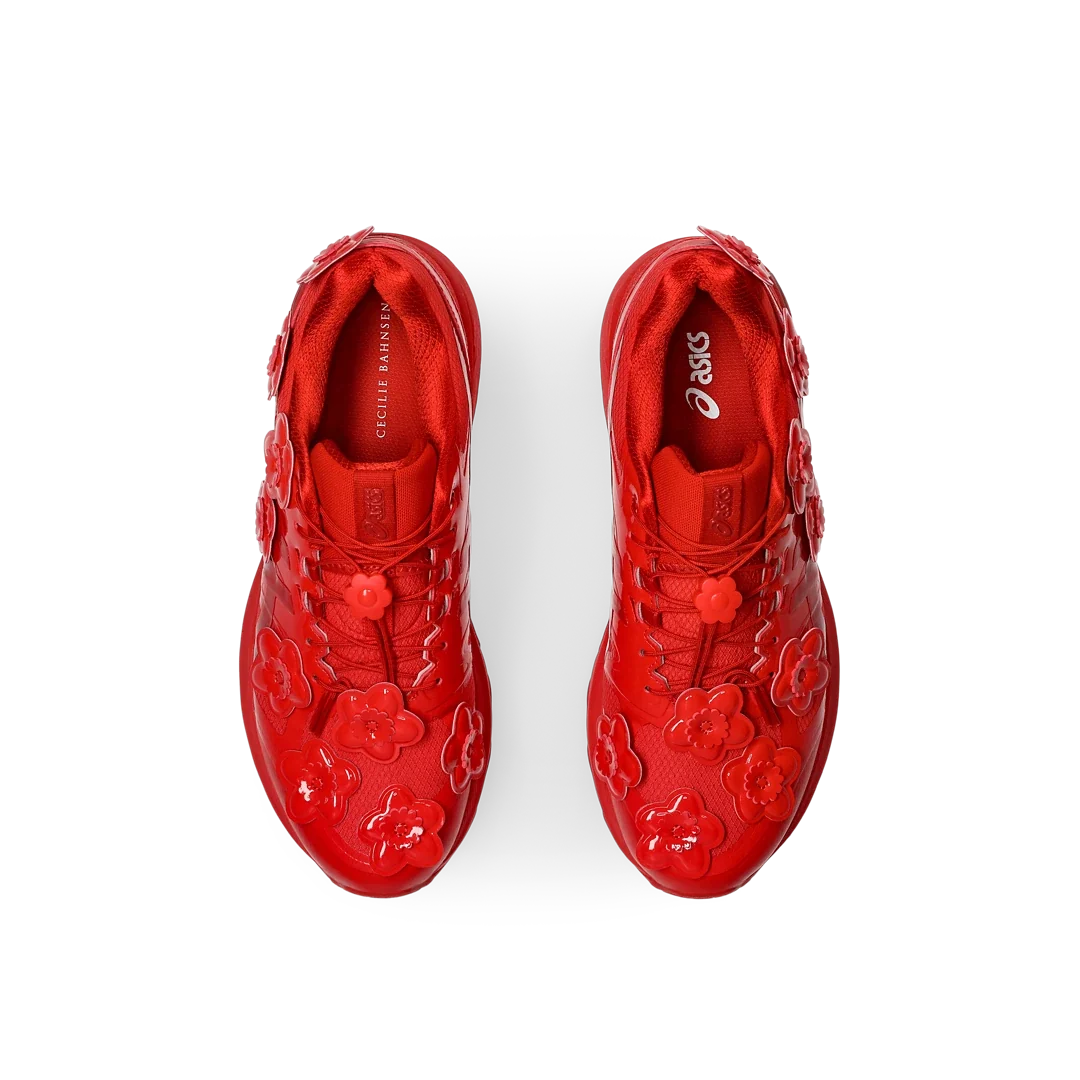 Overkicks - ASICS Gel-Terrain Cecilie Bahnsen Red (1203A526-600) - detalle suela
