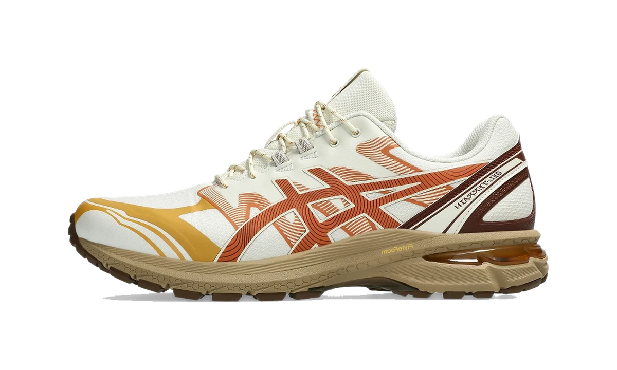 Overkicks - ASICS Gel-Terrain Pale Oak Rust Orange (1203A342-201) - vista lateral