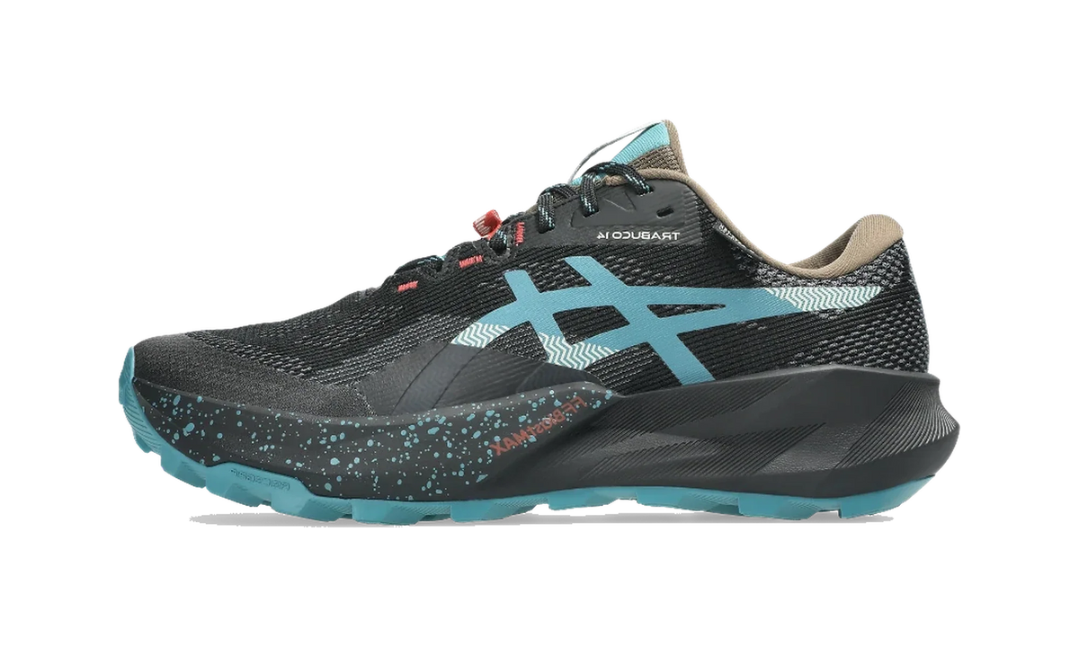 Overkicks - ASICS Gel-Trabuco 14 Gore-Tex Black Misty Pine (1011C165-001) - vista lateral