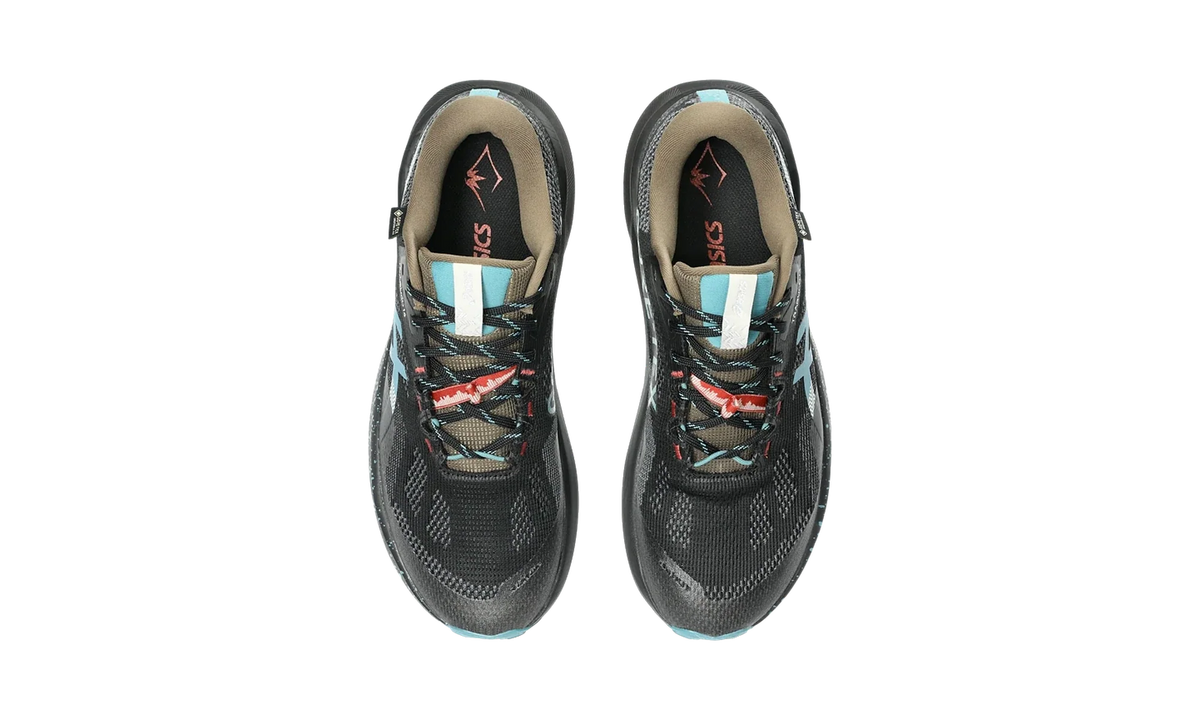 Overkicks - ASICS Gel-Trabuco 14 Gore-Tex Black Misty Pine (1011C165-001) - detalle suela