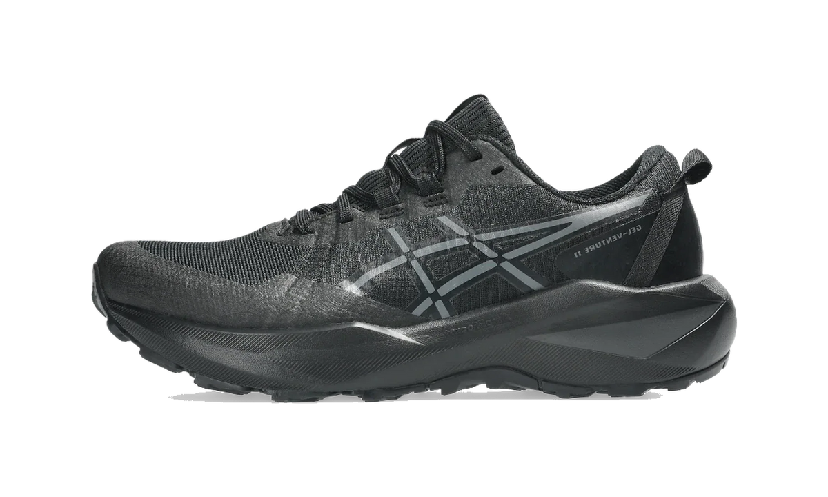 Overkicks - ASICS Gel-Venture 11 Black Carrier Grey (Womens) (1012B933-003) - vista lateral