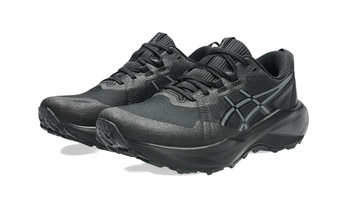 Overkicks - ASICS Gel-Venture 11 Black Carrier Grey (Womens) (1012B933-003) - vista trasera