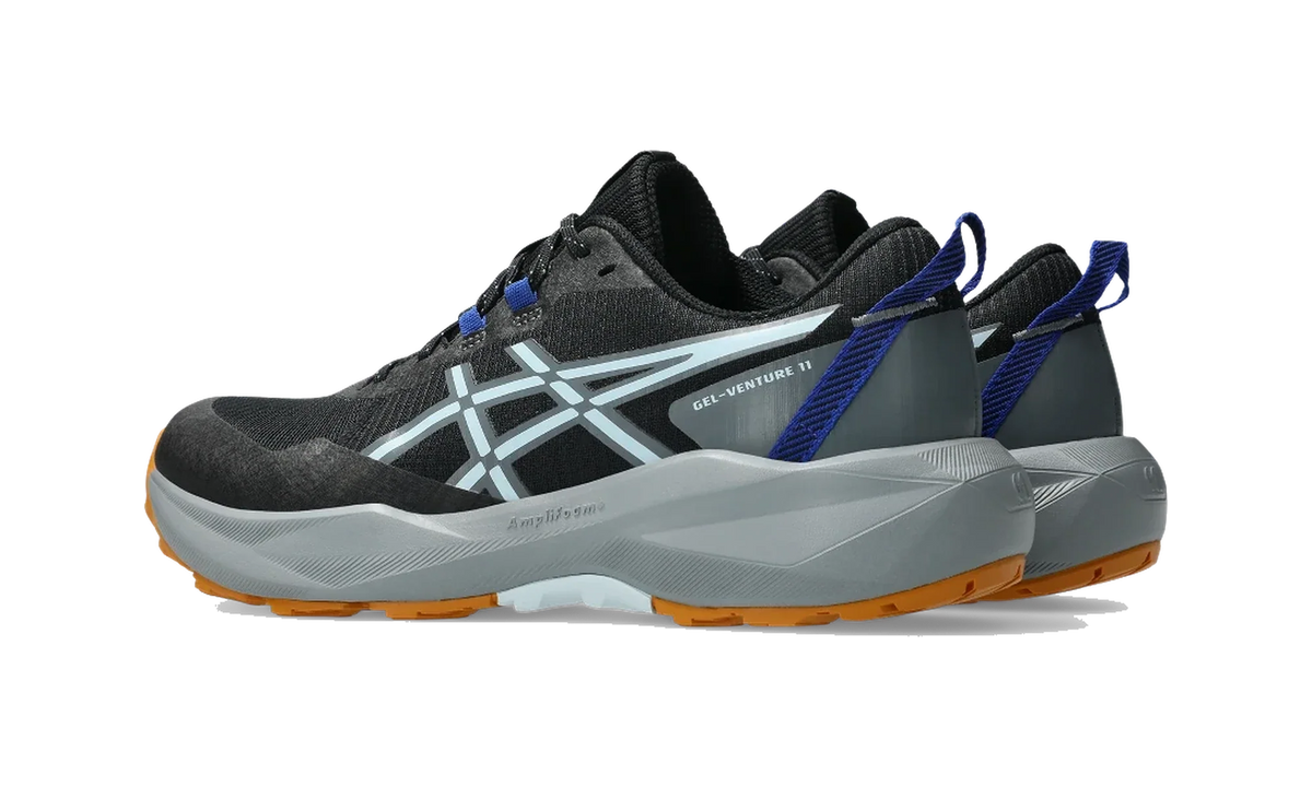 Overkicks - ASICS Gel-Venture 11 Black Cool Grey (1011C160-002) - par completo