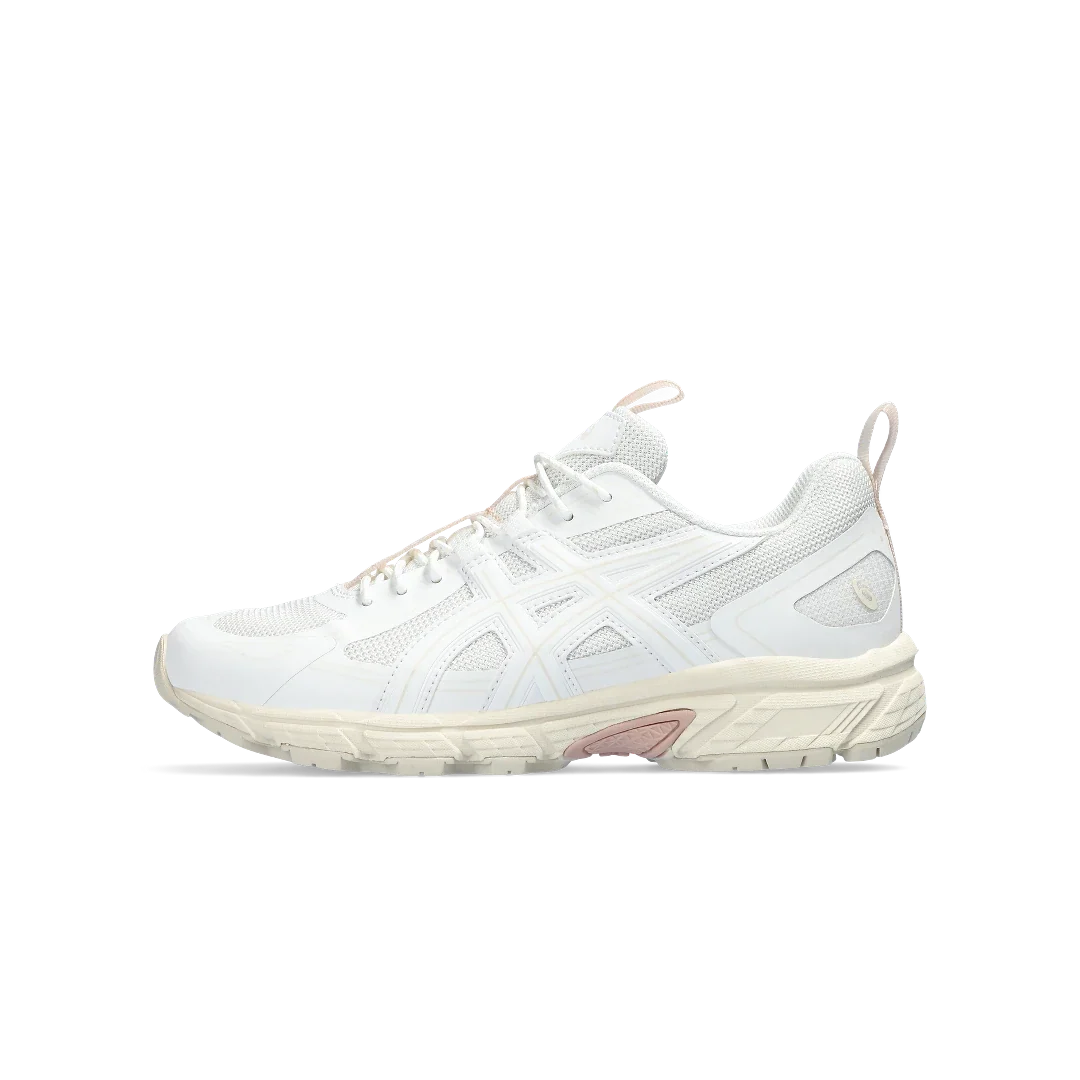 Overkicks - ASICS Gel-Venture 6 NS White White (Womens) (1202A465-100) - vista lateral