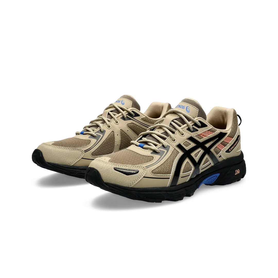 Overkicks - ASICS Gel-Venture 6 Pepper Black (1203A297-200) - vista trasera