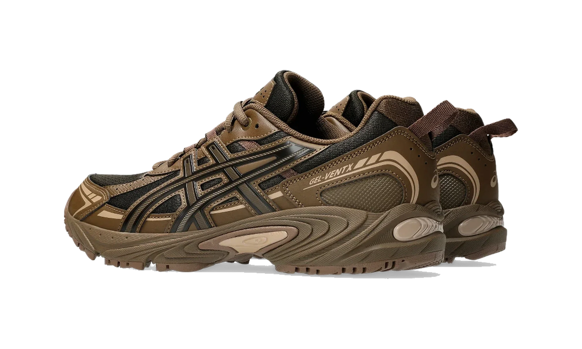 Overkicks - ASICS Gel-Ventx Black Coffee Brown Storm (1203B040-201) - par completo