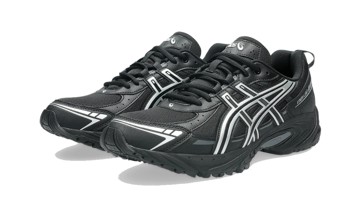Overkicks - ASICS Gel-Ventx Black Pure Silver (1203B040-001) - vista trasera