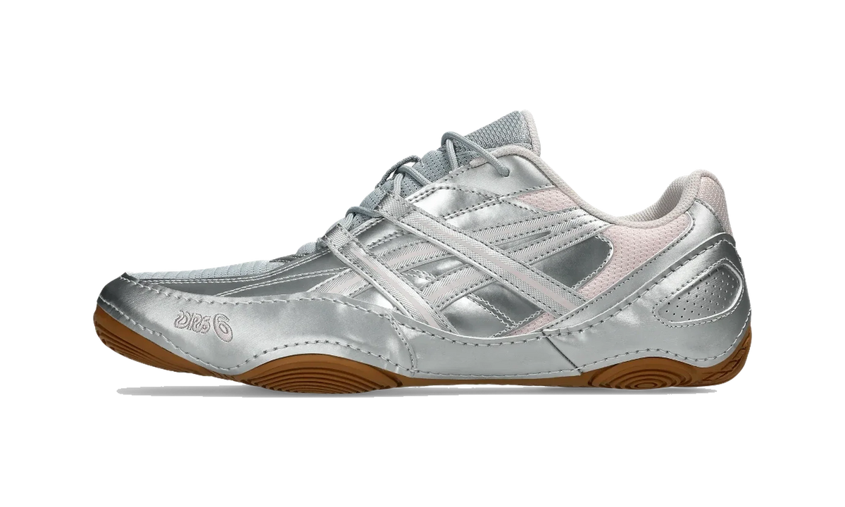 Overkicks - ASICS Hypersync Piedmont Grey Pink Cloud (1203A879-024) - vista lateral