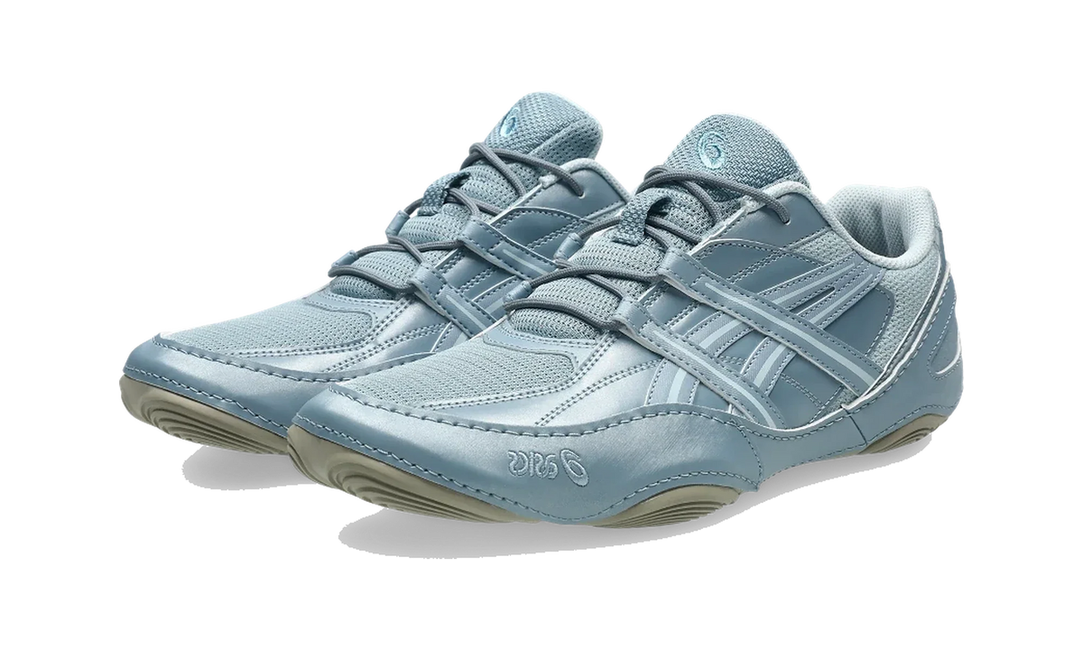 Overkicks - ASICS Hypersync Slate Blue Storm Cloud (1203A879-400) - vista trasera