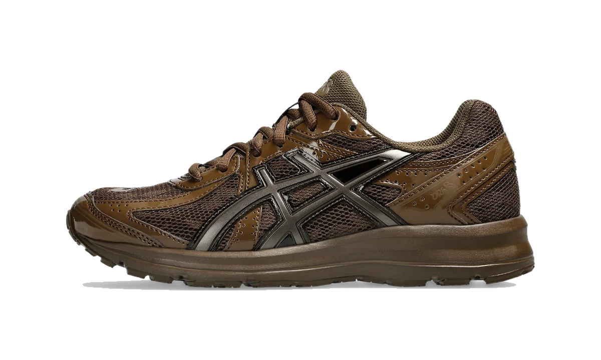 Overkicks - ASICS JOG 100S Storm Brown (1203B043-200) - vista lateral