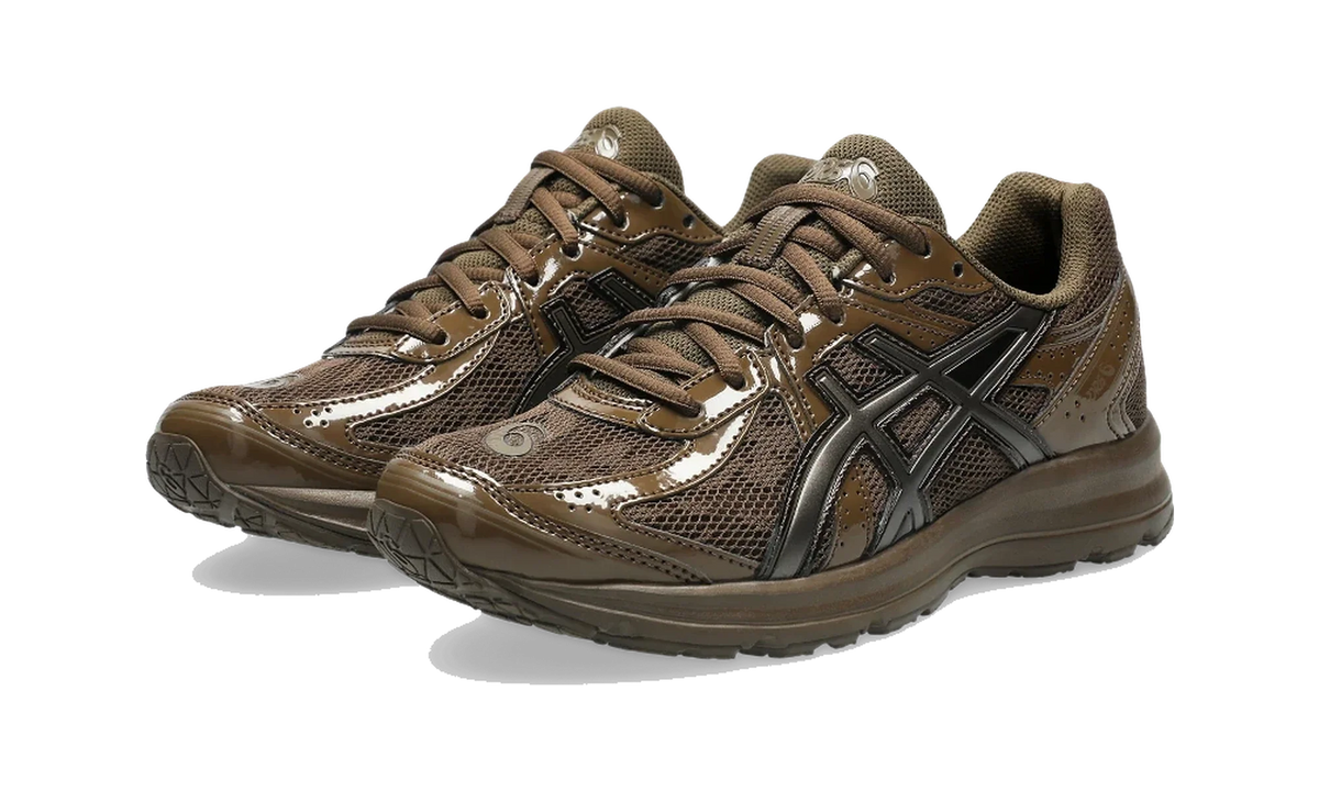 Overkicks - ASICS JOG 100S Storm Brown (1203B043-200) - vista trasera
