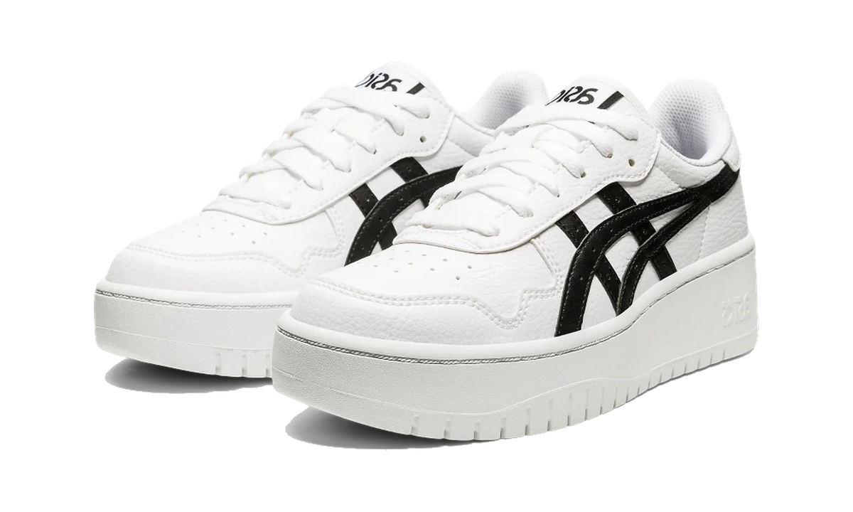 Overkicks - ASICS Japan S PF White Black (Womens) (1202A024-100) - vista trasera