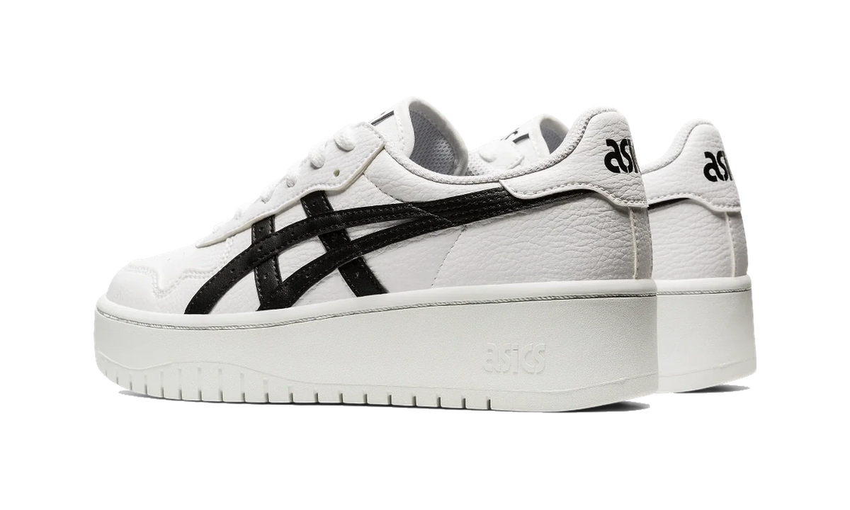 Overkicks - ASICS Japan S PF White Black (Womens) (1202A024-100) - par completo