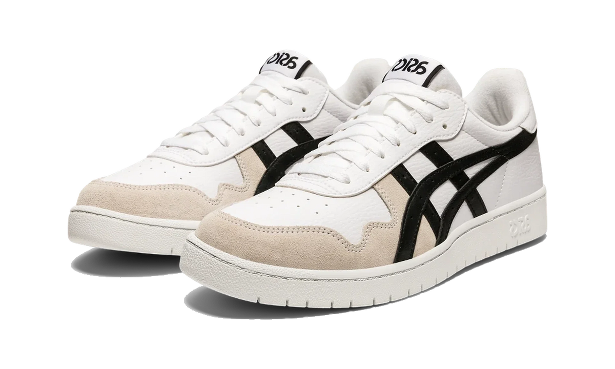 Overkicks - ASICS Japan S White Black Beige Toe (1191A328-104) - vista lateral