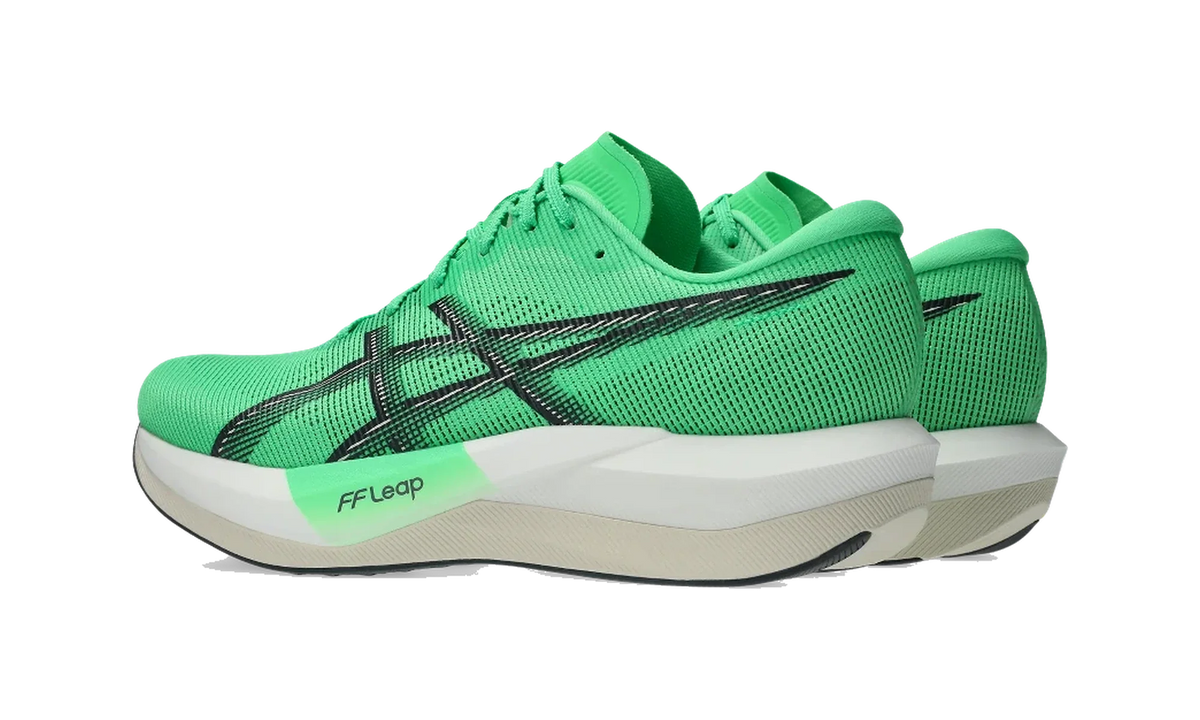 Overkicks - ASICS Magic Speed 5 Vital Green Carrier Grey (1013A183-300) - par completo