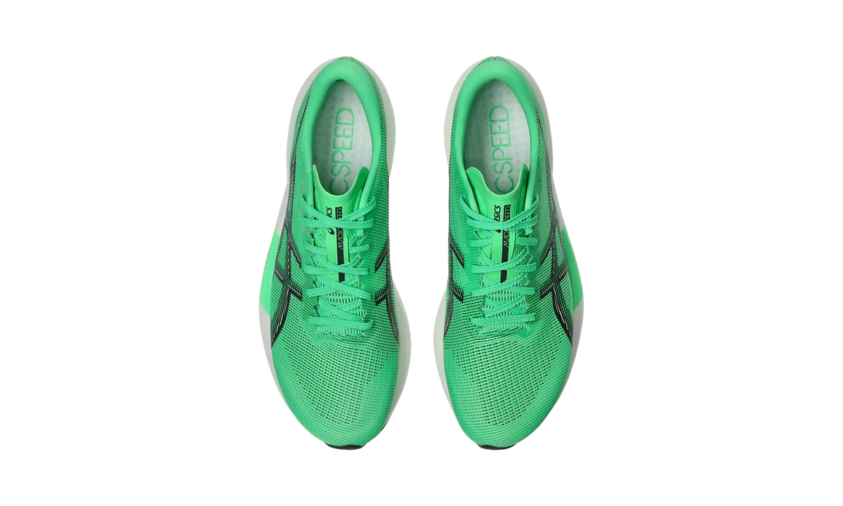 Overkicks - ASICS Magic Speed 5 Vital Green Carrier Grey (1013A183-300) - detalle suela