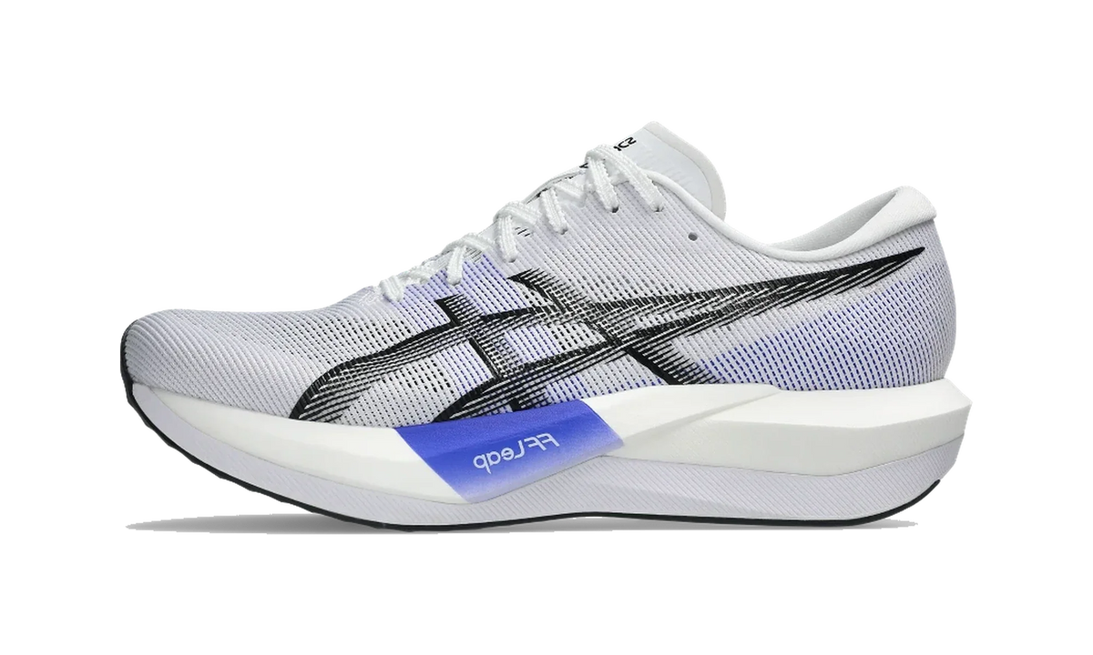Overkicks - ASICS Magic Speed 5 White Black (1013A183-100) - vista lateral