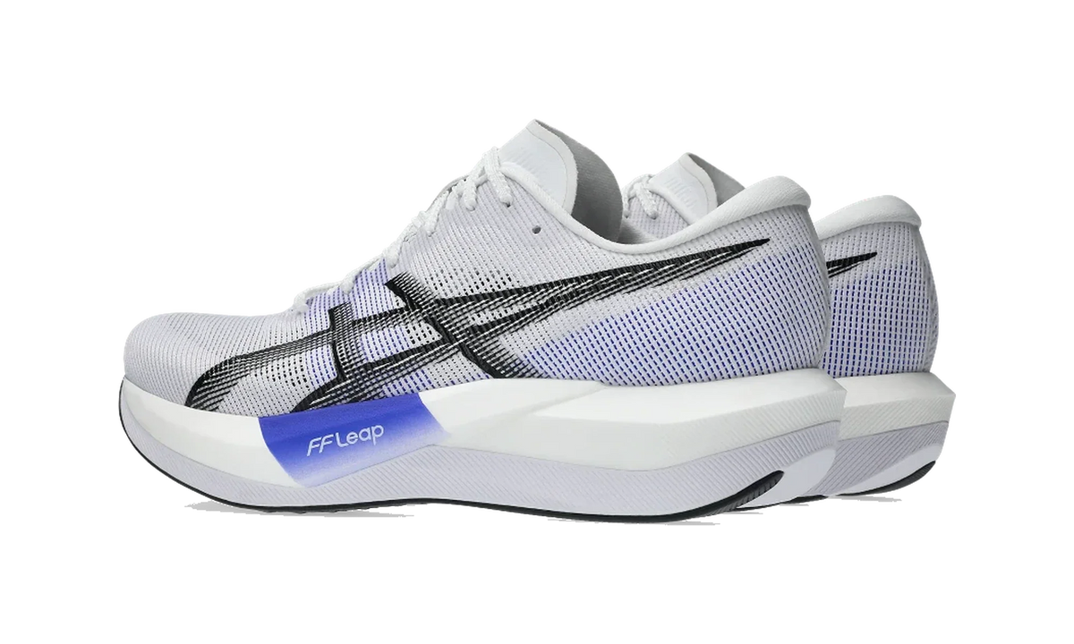 Overkicks - ASICS Magic Speed 5 White Black (1013A183-100) - par completo