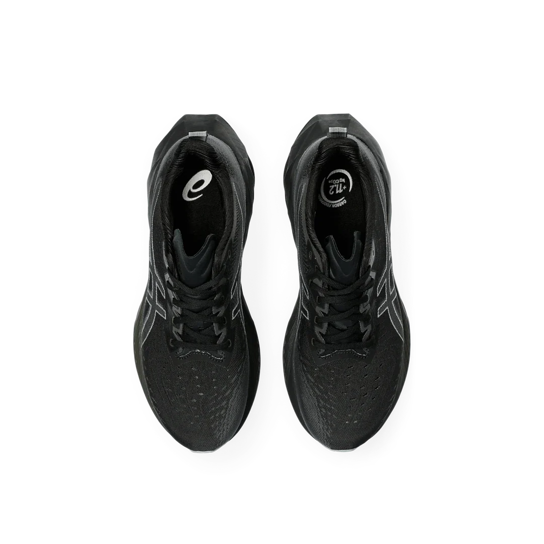 Overkicks - ASICS Novablast 4 Black Graphite Grey (1011B693-002) - detalle suela
