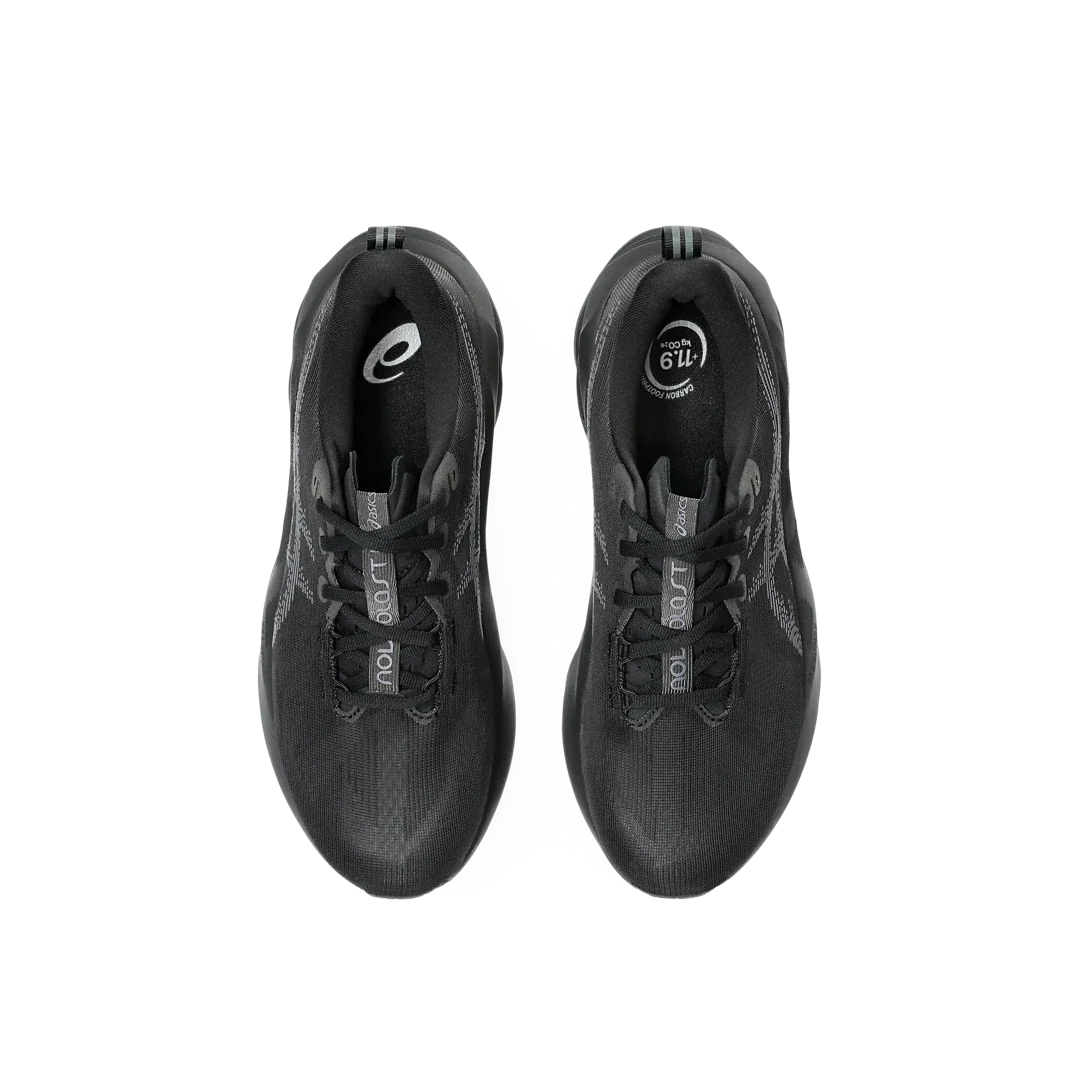 Overkicks - ASICS Novablast 5 Black Carrier Grey (1011B974-002) - detalle suela
