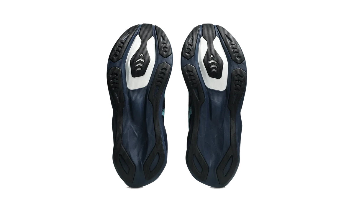 Overkicks - ASICS Novablast 6 Midnight Energy Aqua (1011C243-402) - vista superior