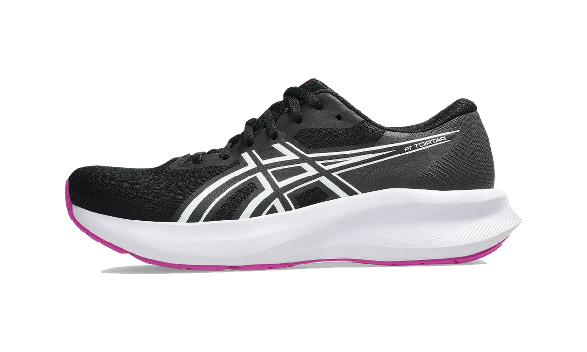 Overkicks - ASICS Patriot 14 Black Digital Sakura (Womens) (1012B836-005) - vista lateral