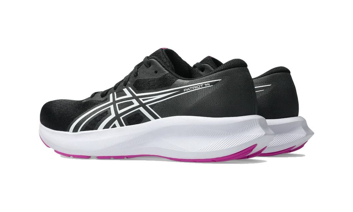 Overkicks - ASICS Patriot 14 Black Digital Sakura (Womens) (1012B836-005) - par completo