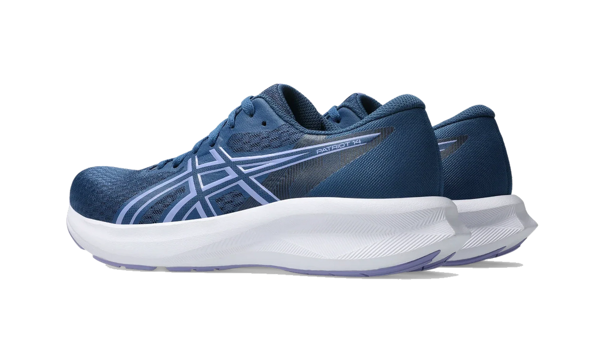 Overkicks - ASICS Patriot 14 Twilight Blue Bluebell (Womens) (1012B836-403) - par completo